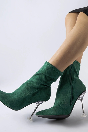 žali botai su dekoratyviniu... 2