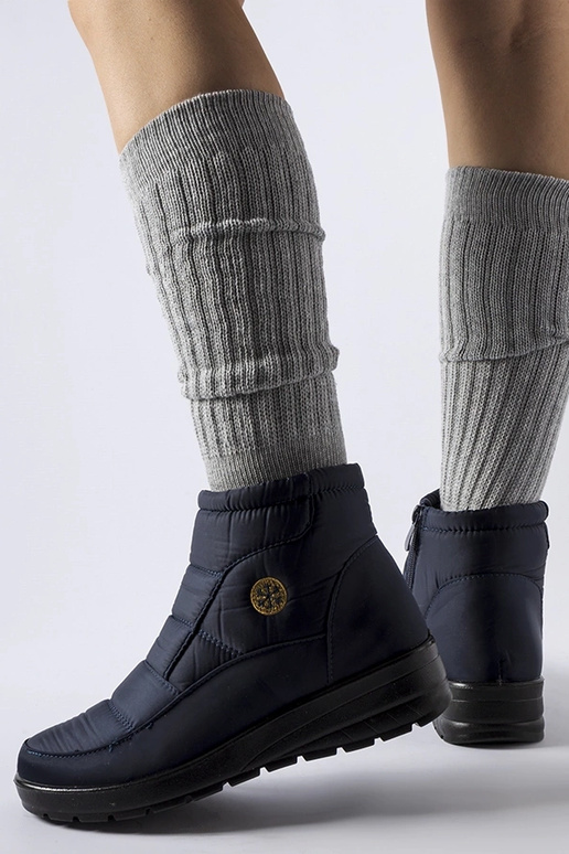 Vittore tamsiai mėlyni žemi sniego batai