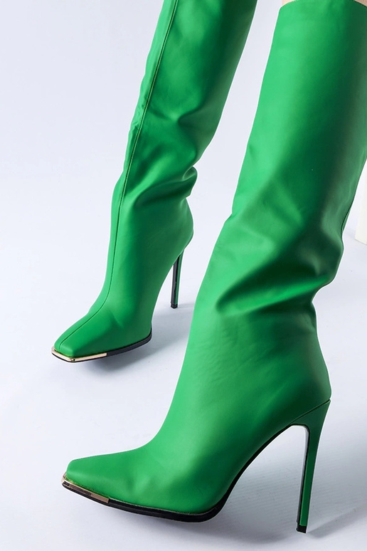 Žali aukštakulniai batai Conjunto