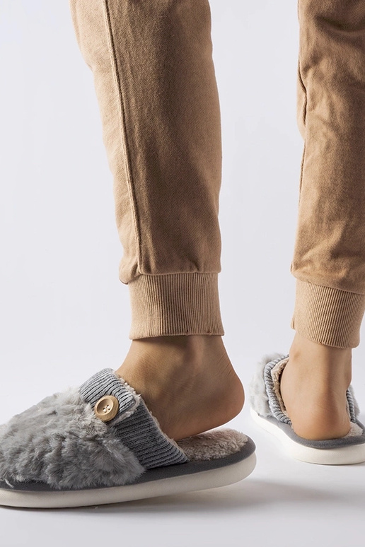 Lakeland pilkos izoliuotos šlepetės