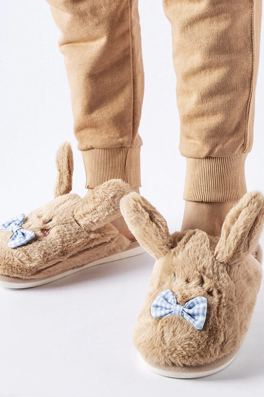 Smėlio spalvos šlepetės su ausytėmis... Smėlio spalvos šlepetės su ausytėmis...