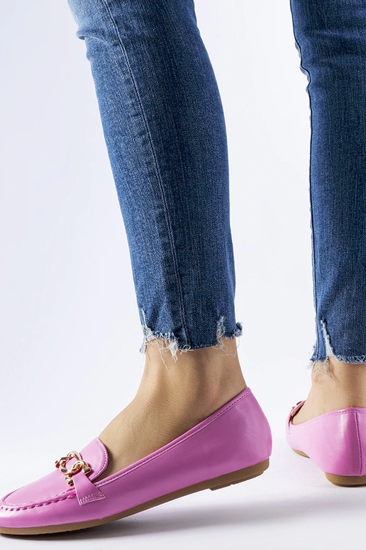 Rožiniai batukai dekoruoti Gaston...