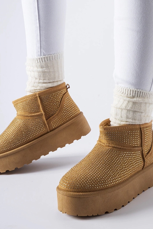 Rudi sniego batai su Sonora cirkoniais