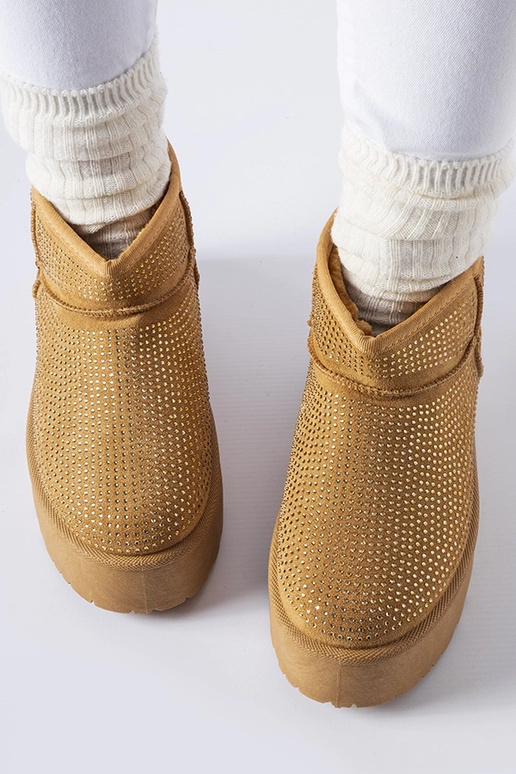 Rudi sniego batai su Sonora cirkoniais