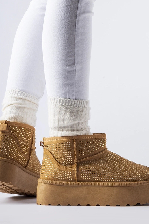 Rudi sniego batai su Sonora cirkoniais