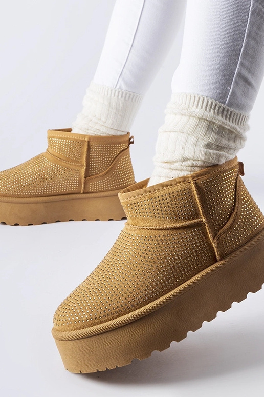 Rudi sniego batai su Sonora cirkoniais