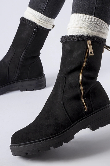 Juodos šiltos aulinukai su...