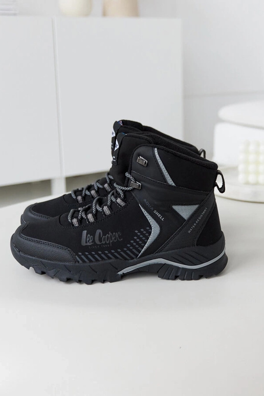 Juodi šilti vyriški trapery...