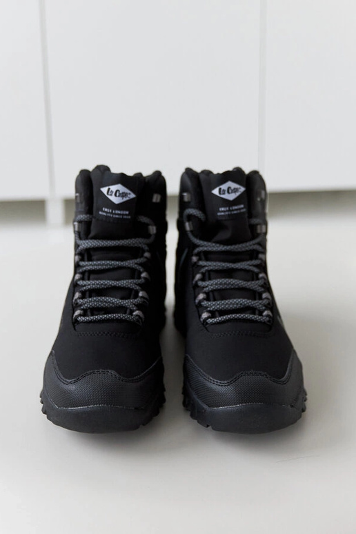 Juodi šilti vyriški trapery...