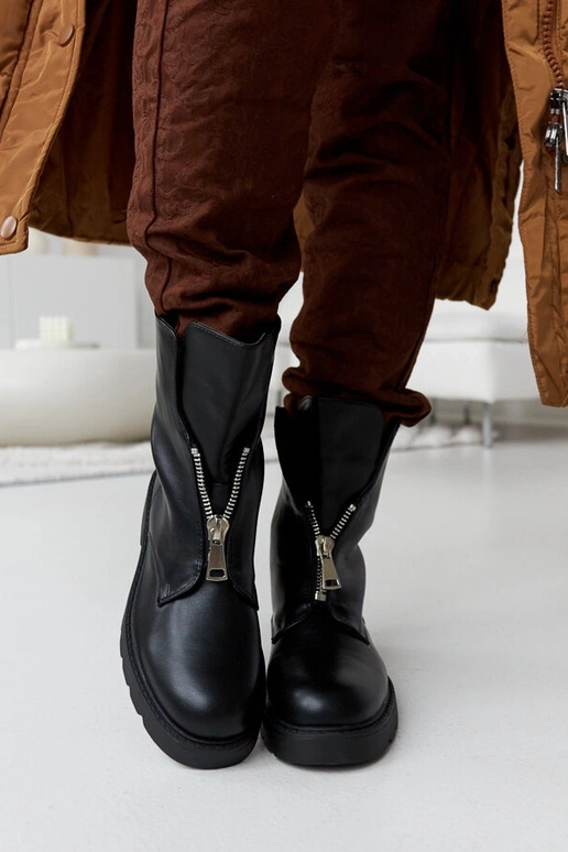 Oakdale juodi izoliuoti batai su...