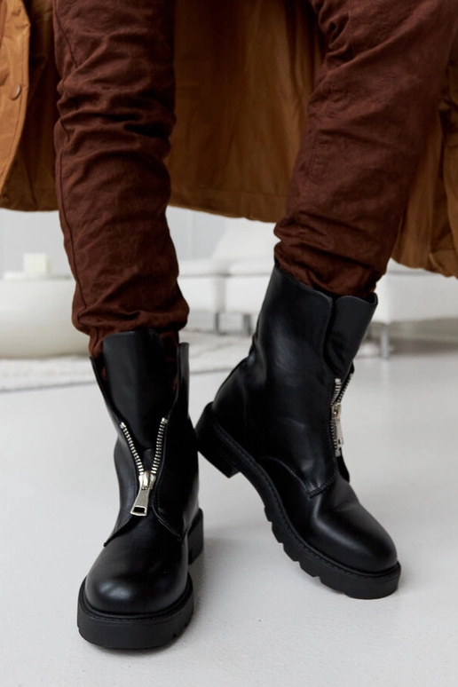 Oakdale juodi izoliuoti batai su...