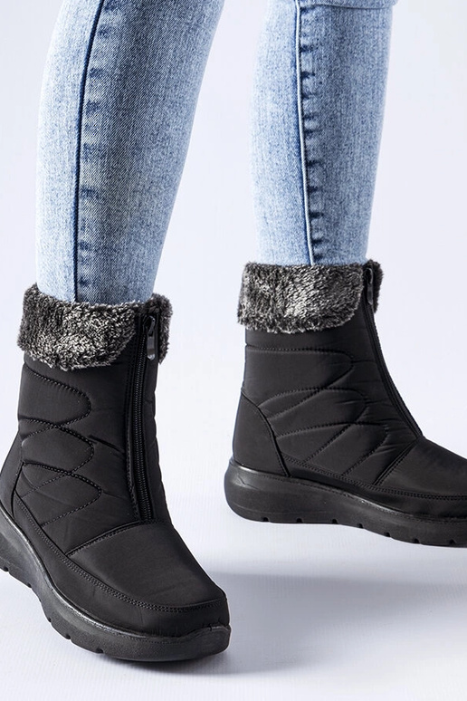 Juodi žemi sniego batai Brownton Juodi žemi sniego batai Brownton