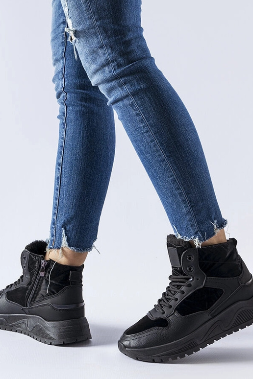 Juodi izoliuoti sportiniai sniego...