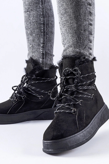Juodi Rancourt platforminiai sniego batai