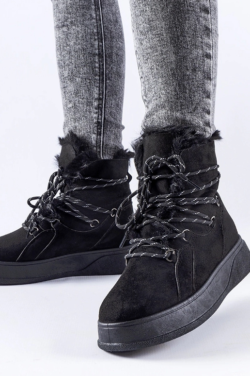 Juodi Rancourt platforminiai sniego...