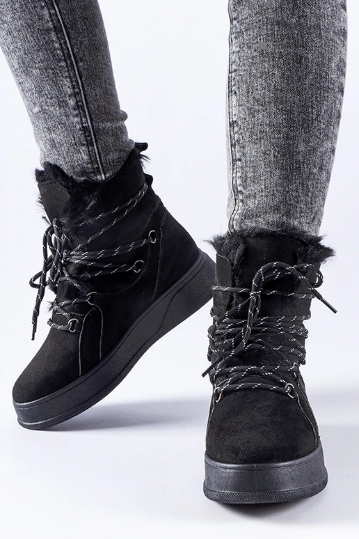 Juodi Rancourt platforminiai sniego...