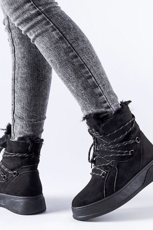 Juodi Rancourt platforminiai sniego...