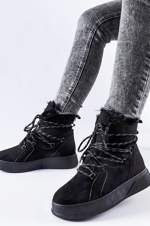 Juodi Rancourt platforminiai sniego...