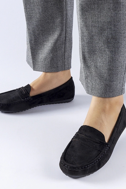 Cellarengo juodi mokasinai iš... Cellarengo juodi mokasinai iš...