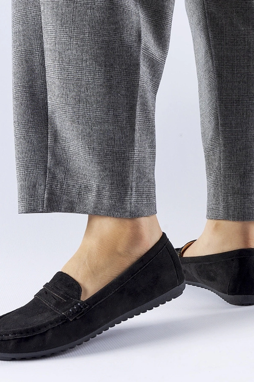 Cellarengo juodi mokasinai iš... Cellarengo juodi mokasinai iš...