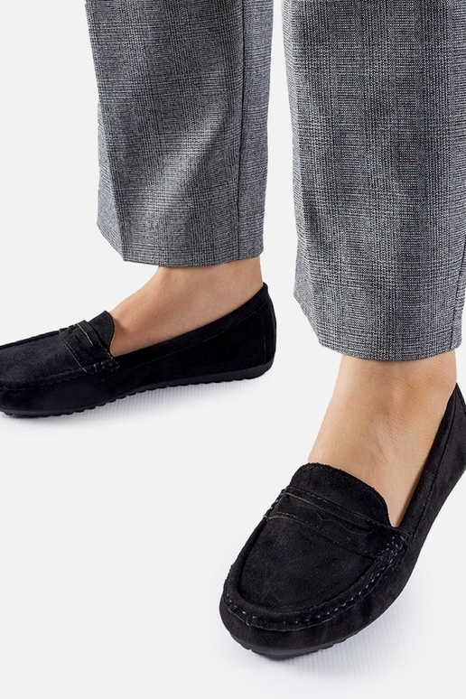 Cellarengo juodi mokasinai iš... Cellarengo juodi mokasinai iš...