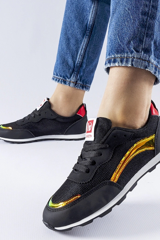 Juodi Caviour sportiniai sportbačiai