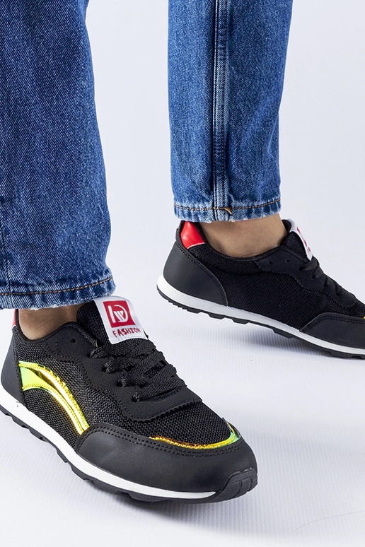 Juodi Caviour sportiniai sportbačiai