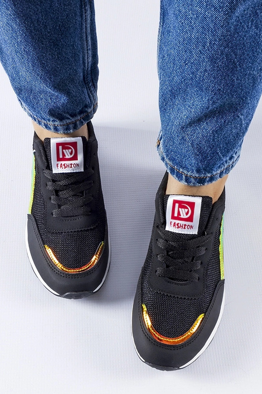 Juodi Caviour sportiniai sportbačiai