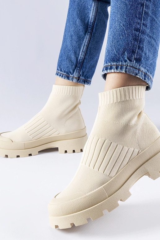 Smėlio spalvos Varden tamprūs...