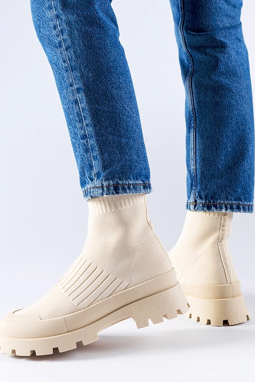 Smėlio spalvos Varden tamprūs...