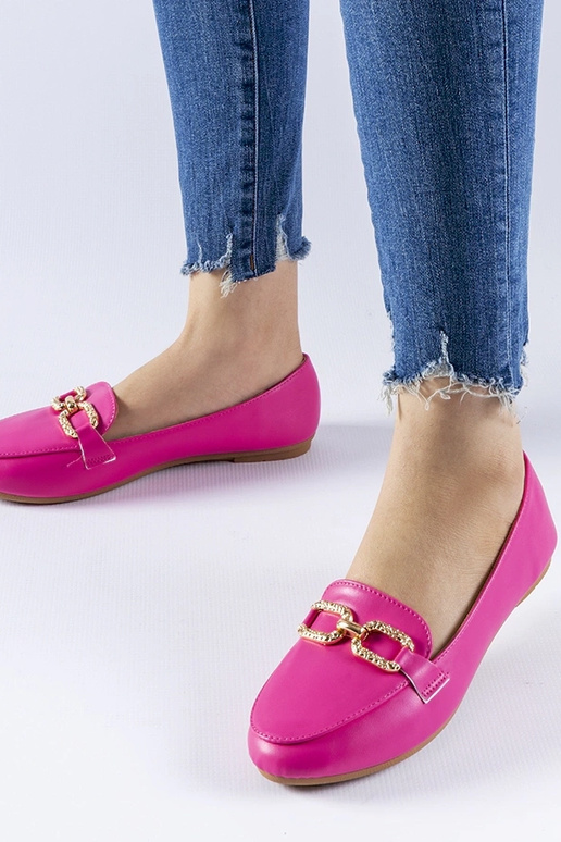 Rožiniai „Sovera“ sagtimi mokasinai