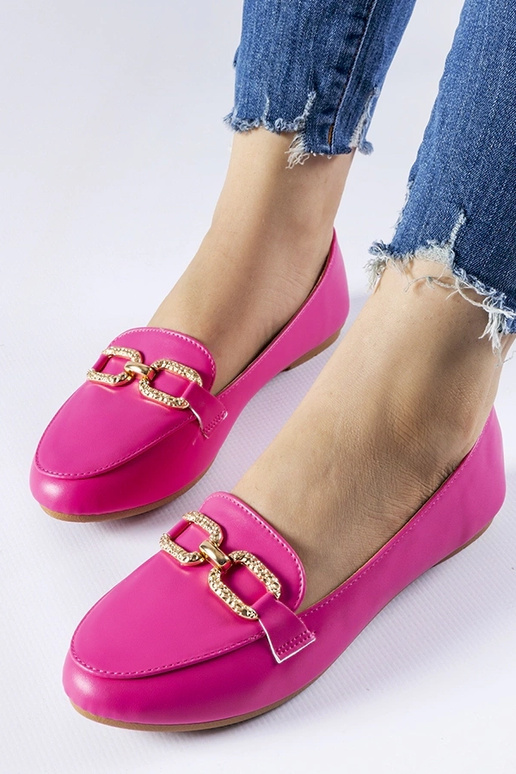 Rožiniai „Sovera“ sagtimi mokasinai