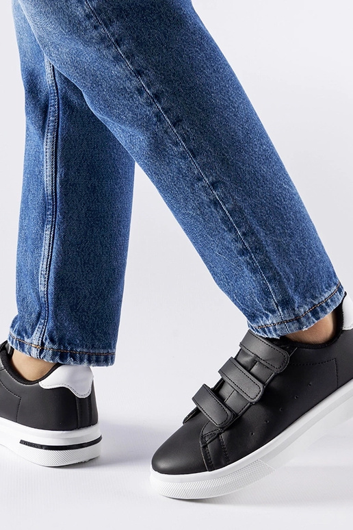 Juodi Velcro sportbačiai Paré -...