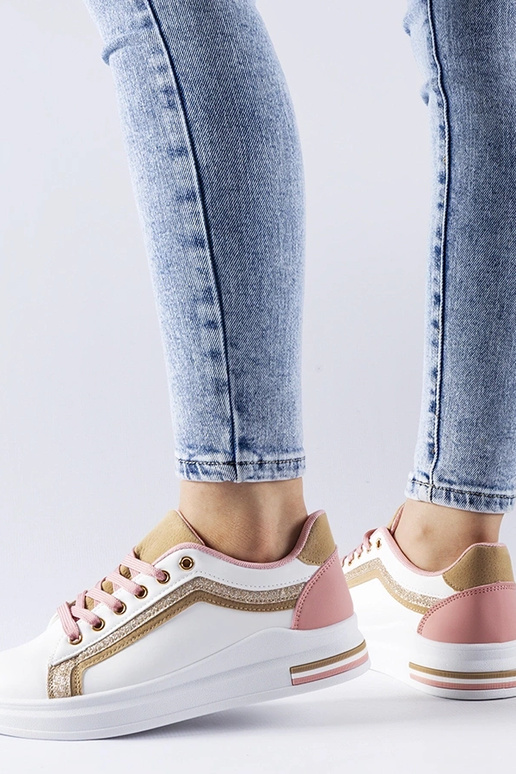 Baltos ir rožinės spalvos Mayfield...