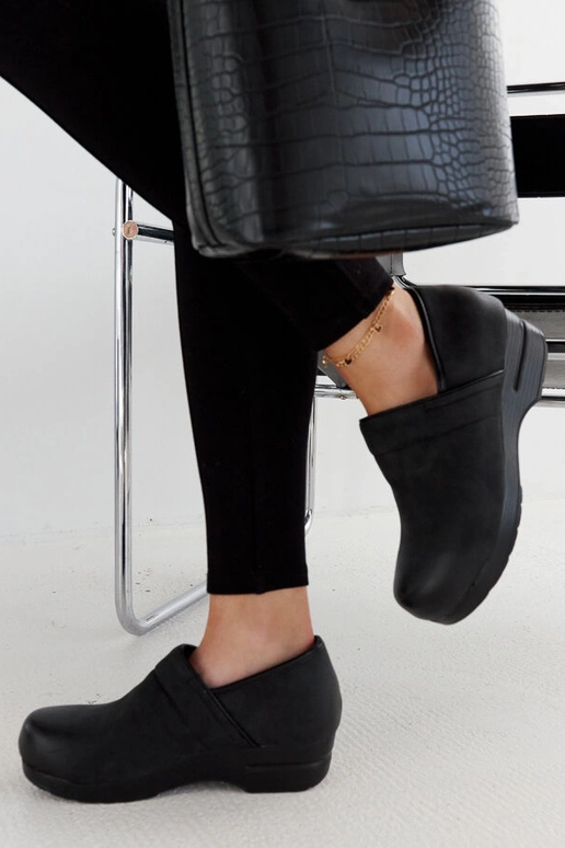 Juodi Montoro platforminiai batai