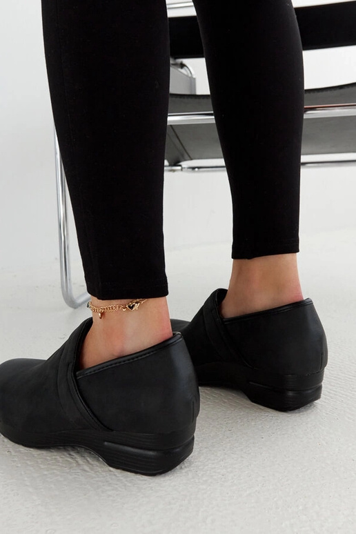 Juodi Montoro platforminiai batai