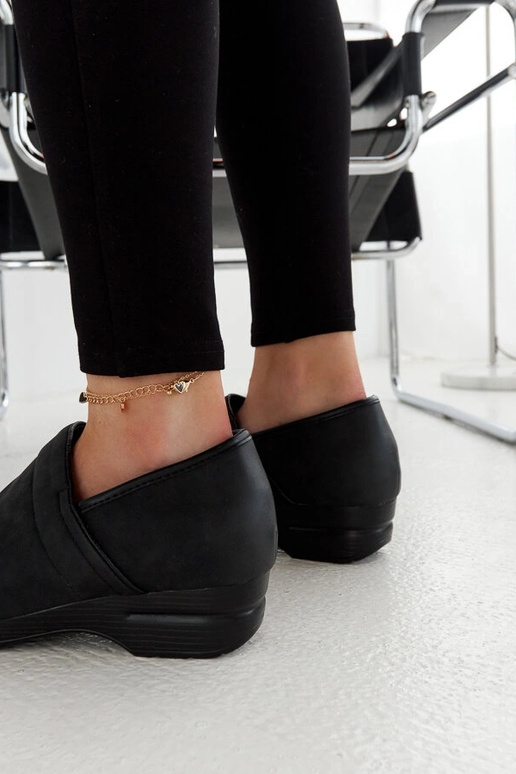 Juodi Montoro platforminiai batai