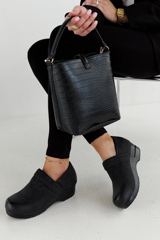 Juodi Montoro platforminiai batai