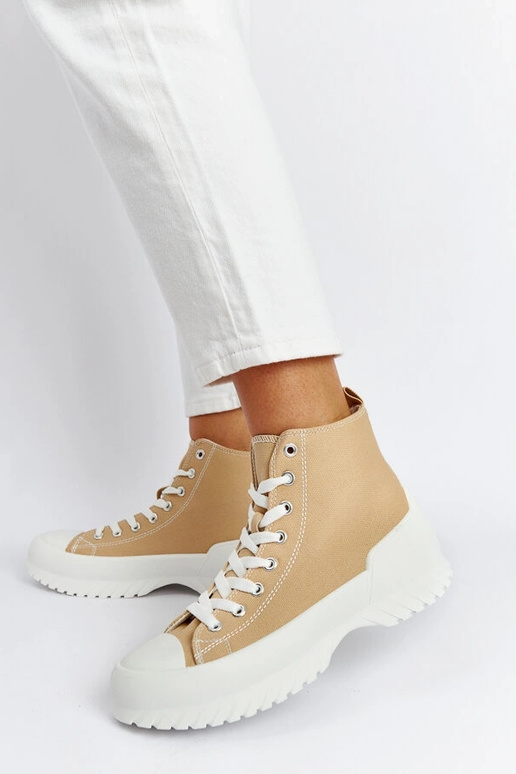 Smėlio spalvos Ronchis aukštakulniai...