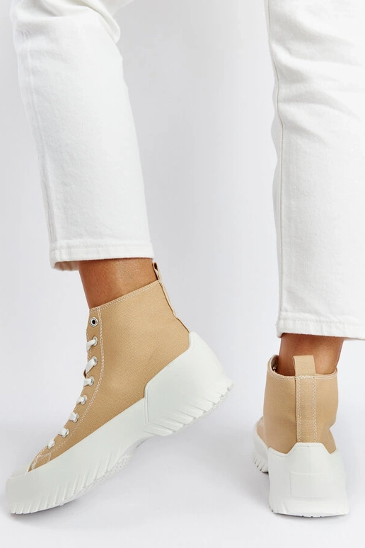 Smėlio spalvos Ronchis aukštakulniai...