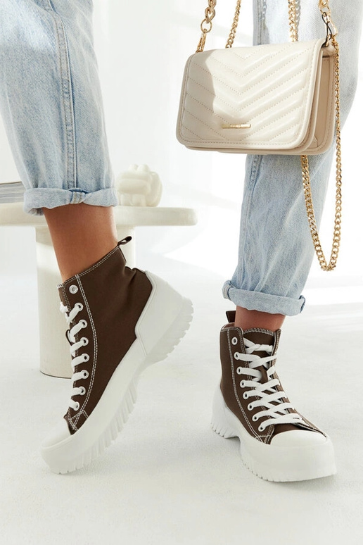 Green Ronchis aukštakulniai sportbačiai Green Ronchis aukštakulniai sportbačiai