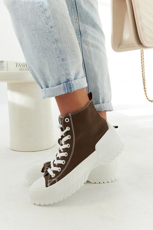 Green Ronchis aukštakulniai sportbačiai Green Ronchis aukštakulniai sportbačiai