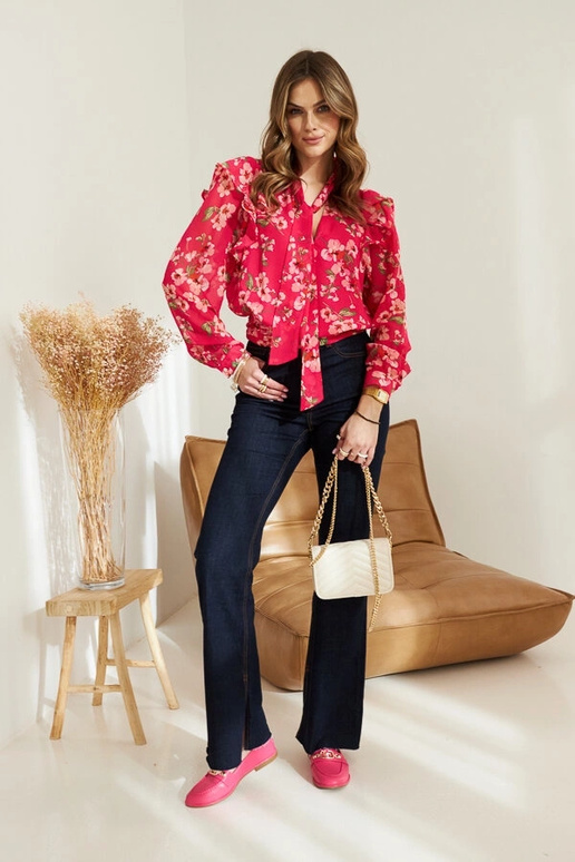 Rožiniai batukai dekoruoti Kuens...