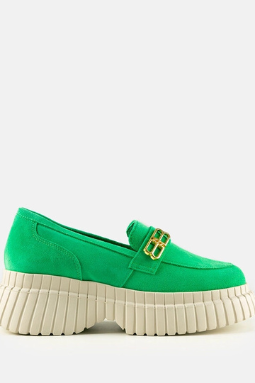 Žali zomšiniai pusbačiai...