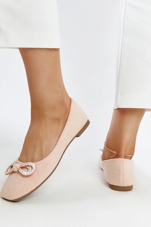 Šviesiai rožinės spalvos baleto...