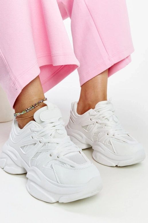 Baltos sportinės sneakersai Feaven