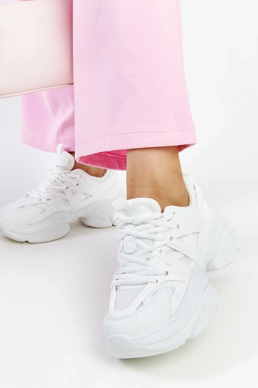 Baltos sportinės sneakersai Feaven