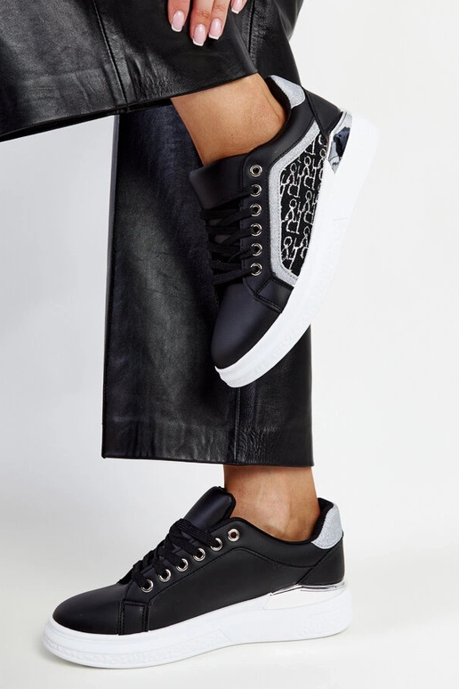 Juodi blizgantys platforminiai...