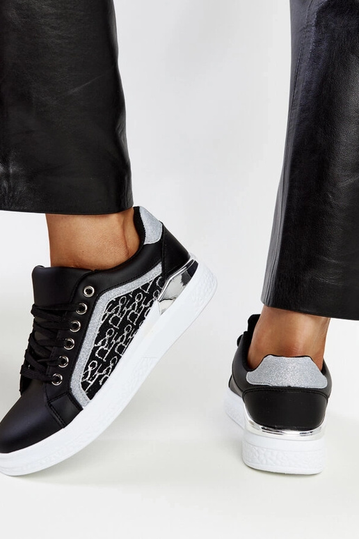 Juodi blizgantys platforminiai...