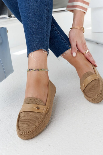 Smėlio spalvos mokasinai... 2